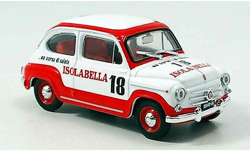 Fiat 600 D 1/43 Brumm Amaro 18 Isolabella 1960 diecast model cars