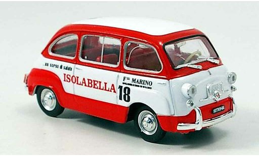 Fiat 600 Multipla 1/43 Brumm Amaro 18 Isolabella 1960 diecast model cars