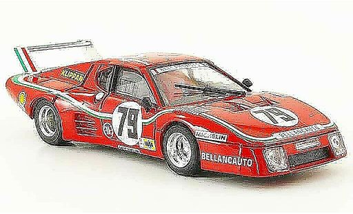 Ferrari 512 BB LM 1/43 Brumm no.79 bellancauto 24h le mans 1980 diecast model cars
