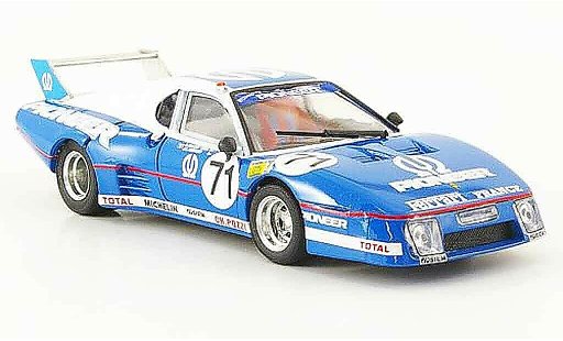 Ferrari 512 BB 1/43 Brumm no.71 le mans 1982 diecast model cars