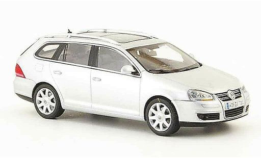 Volkswagen Golf Variant 1/43 Autoart met grey metallisee 2007 diecast model cars