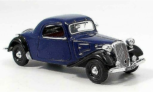 Citroen 7CV Coupe 1/43 Vitesse blue black diecast model cars