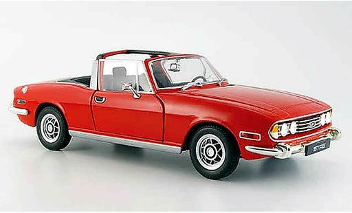 Triumph Stag Base 1/18 Jadi red 1978 diecast model cars