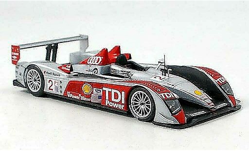 Audi R10 course 1/43 Minichamps 2007 TDI No.2 TDI Power winner 12h Sebring diecast model cars