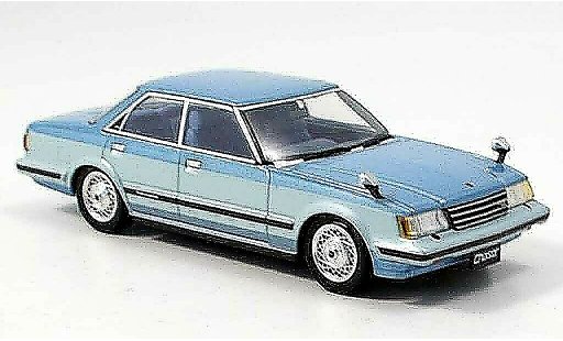 Toyota Chaser Avante Twincam 24 1/43 Aoshima blue 1982 diecast model cars