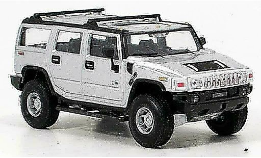 Hummer H2 Base 1/43 Cararama grey metallisee diecast model cars