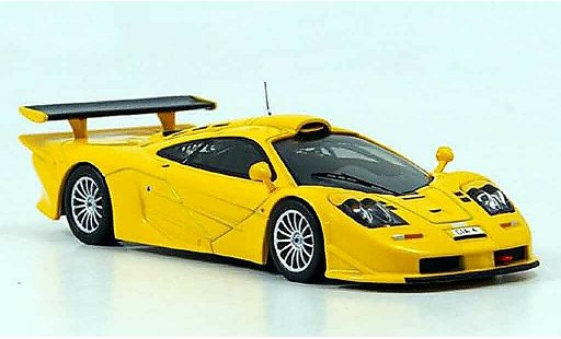 McLaren F1 GTR GTR Long Tail 1/43 IXO orange 1996 diecast model cars