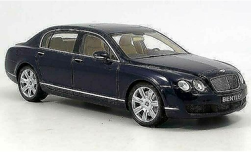Bentley Continental berline 1/18 Minichamps Flying spur blue 2006 diecast model cars