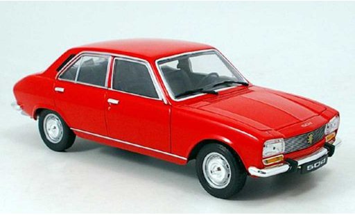 Peugeot 504 Berline 1/18 Welly Saloon red 1975 diecast model cars