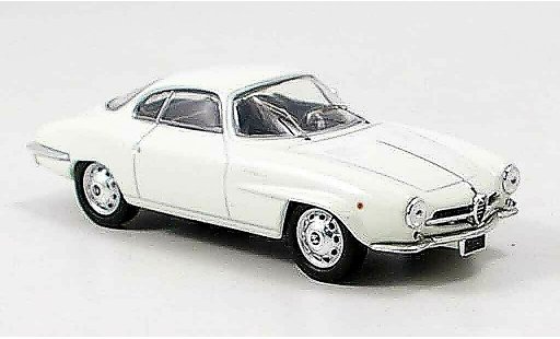 Alfa Romeo Giulietta sprint special 1/43 M4 e white 1959 diecast model cars