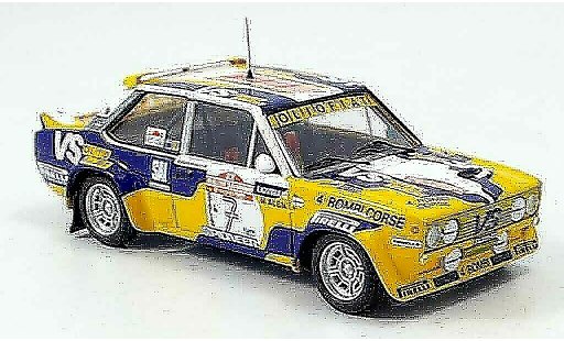Fiat 131 Abarth 1/43 Trofeu Kivimaki Rally San Remo 1980 diecast model cars