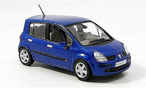 Renault Modus Base 1/43 Norev blue 2006 diecast model cars