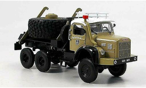 Berliet GBC camion 1/43 Norev 8 6x6 Porte Roue de Secours 1959 diecast model cars