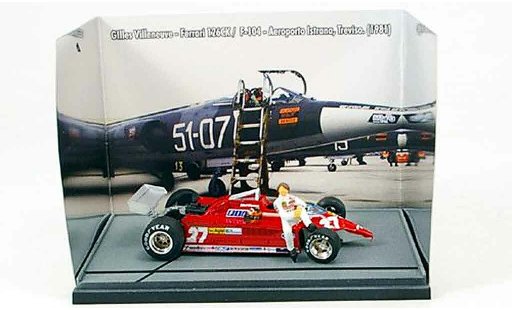 Ferrari 126 CK 1/43 Brumm turbo villeneuve starfighter duell diecast model cars