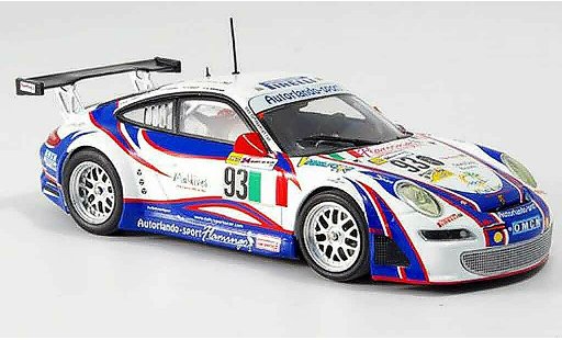 Porsche 911 GT3 RSR 1/43 Minichamps 2007 Autorlando Le Mans diecast model cars