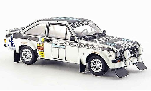 Ford Escort RS 1800 1/43 Minichamps winner RAC Rally 1975 MK2 diecast model cars