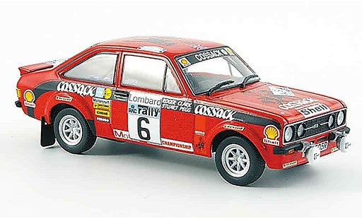Ford Escort RS 1800 1/43 Minichamps No.6 winner RAC Rally 1976 MK2 diecast model cars