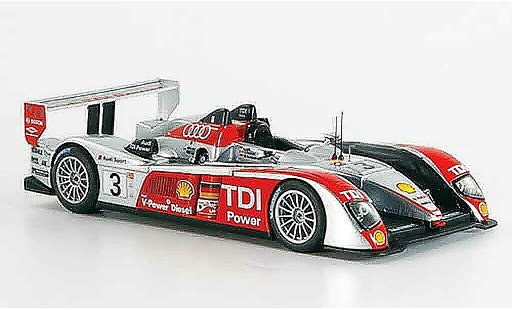 Audi R10 course 1/43 IXO 2007 No.3 Le Mans 2007 diecast model cars