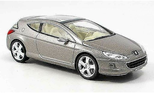 Peugeot 407 Elixir 1/43 Norev grey concept diecast model cars
