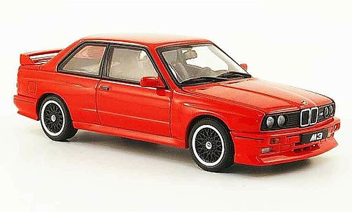 Bmw M3 evo 2 1/43 Autoart E30 Evolution Cecotto Edition red 1989 diecast model cars
