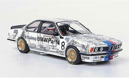 Bmw 635 Gr.A 1/43 Autoart No.8 Team Schnitzer H.J.piece / D.Quester Gruppe A 1984 diecast model cars