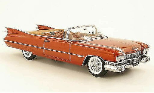 Cadillac Serie 62 Convertible 1/18 Autoart brown 1959 diecast model cars