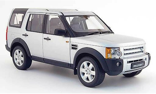 Land Rover Discovery Base 1/18 Autoart 3 grey 2005 diecast model cars