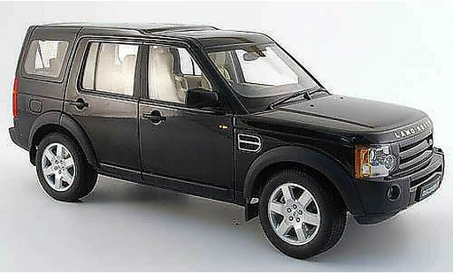 Land Rover Discovery Base 1/18 Autoart 3 black 2005 diecast model cars