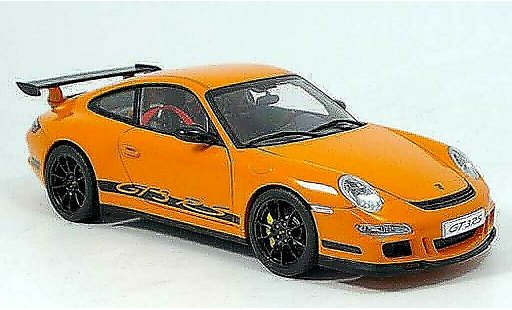 Porsche 911 GT3 RS 1/18 Autoart 2006 orange-black diecast model cars