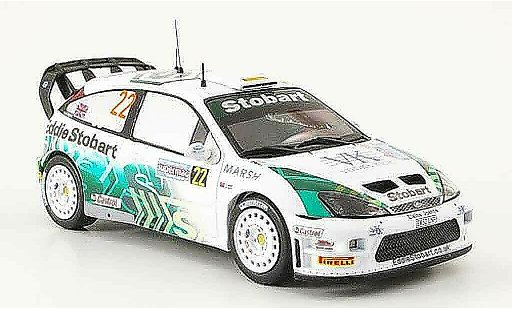 Ford Focus RS WRC 1/43 IXO No.22 Higgins Agnew Rally Italien 2005 diecast model cars