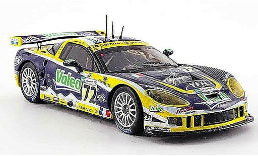 Chevrolet Corvette course 1/43 Spark C6 R No.72 Valeo 24h Le Mans 2007 diecast model cars