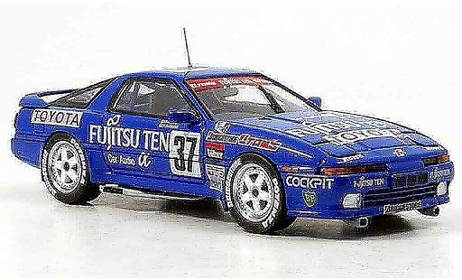 Toyota Supra Super GT 1/43 Ebbro fujitsu blue no.37 diecast model cars
