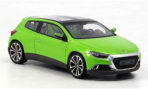 Volkswagen Scirocco Base 1/43 Norev iroc green (1. scirocco iii studie) 2006 diecast model cars