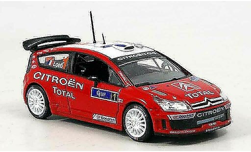 Citroen C4 WRC 2007 1/43 Norev tour de course loeb elena diecast model cars