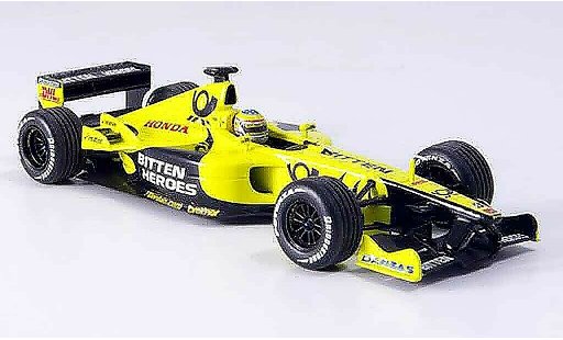 Honda F1 Base 1/43 Minichamps Jordan MP4 5 Takuma Sato Testing Barcelona 2002 diecast model cars