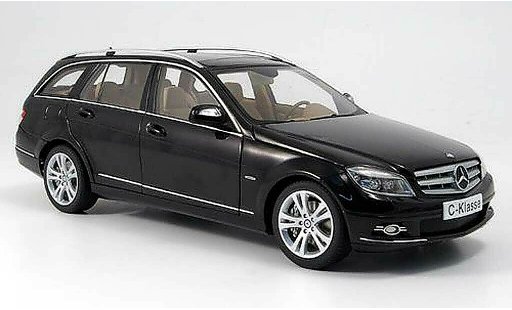 Mercedes Classe C T-Modell 1/18 Autoart break black avantgarde diecast model cars