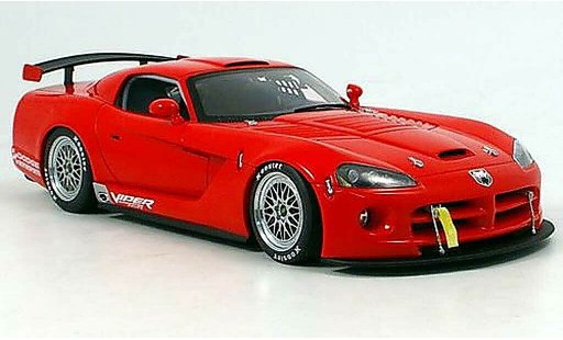 Dodge Viper Competition 1/18 Autoart car plain body red 2004 diecast model cars