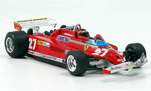 Ferrari 126 CK 1/43 Brumm turbo villeneuve runde 39 54 gp kanada diecast model cars