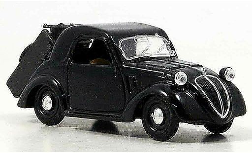 Fiat Topolino Base 1/43 Brumm black 2007 diecast model cars