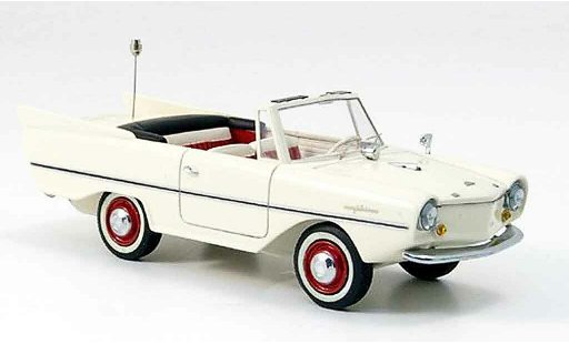 Amphicar Cabrio cabrio 1/43 Neo creme white 1961 diecast model cars