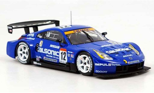 Nissan 350Z JGTC 1/43 Ebbro JGTC Calsonic Impul Z No.12 2004 diecast model cars