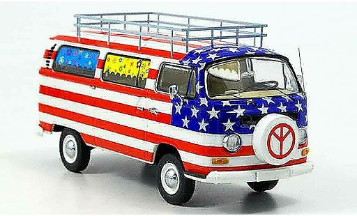 Volkswagen Combi A 1/43 Schuco t2a bus stars and stripes diecast model cars