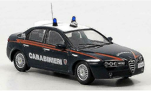 Alfa Romeo 159 polizia 1/43 M4 carabinieri 2007 diecast model cars