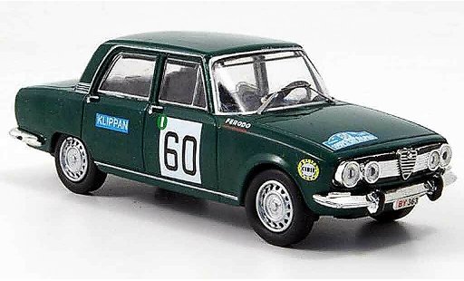 Alfa Romeo 1750 gtv 1/43 M4 no.60 bianchi jacquemin rallye alpen 1968 diecast model cars