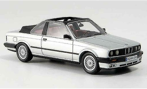 Bmw 318 baur 1/43 Neo E30 i (E30) Convertible grey metallisee 1986 diecast model cars