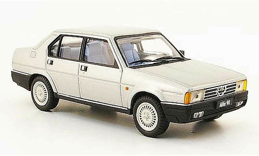Alfa Romeo 90 berlina 1/43 Pego berline grey metallisee 1984 diecast model cars