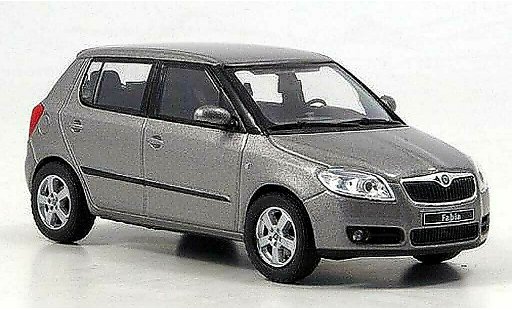 Skoda Fabia II 1/43 Abrex beige 2006 diecast model cars