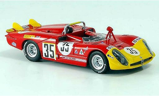 Alfa Romeo 33.3 spyder 1/43 M4 1970 No.35 Stommelen/Galli 24h Le Mans diecast model cars