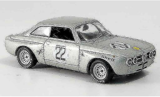 Alfa Romeo Giulia GT Am 1/43 M4 no.22 de adamich monza 1972 diecast model cars