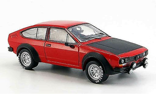 Alfa Romeo Alfetta gtv 2.0 turbodelta 1/43 M4 V red 1976 diecast model cars